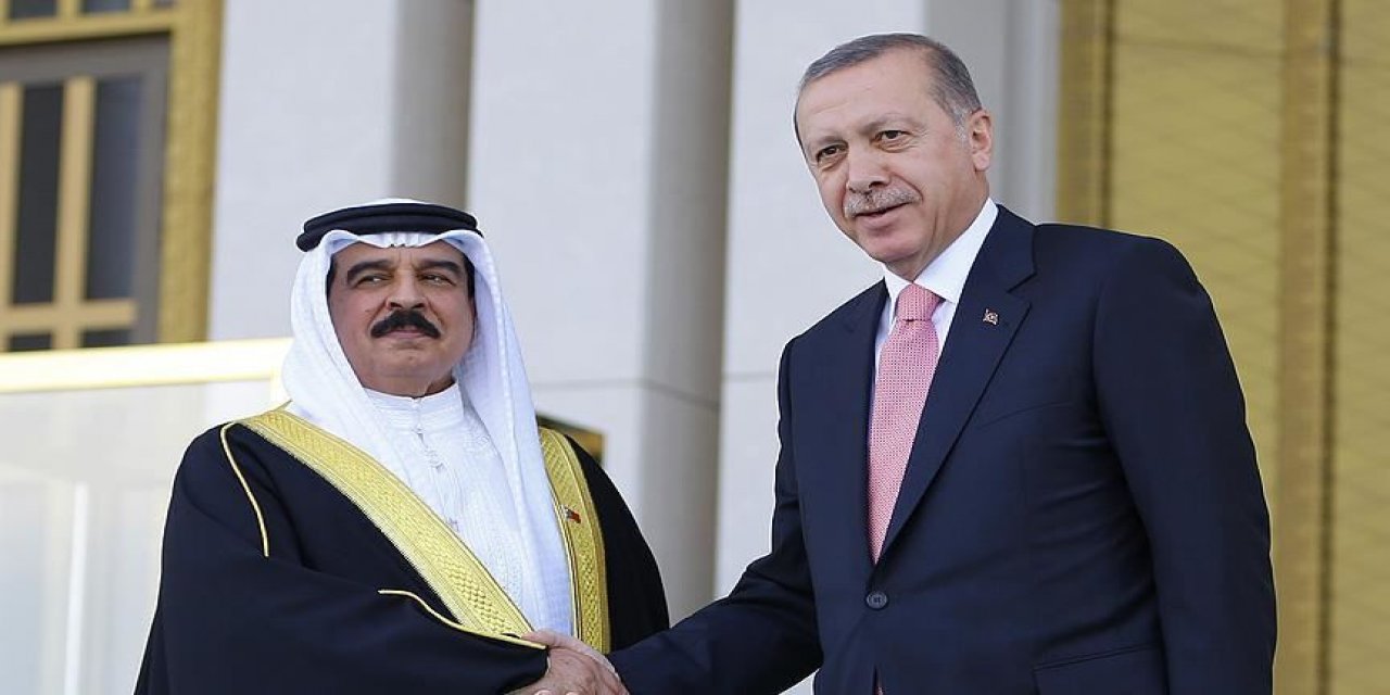 Cumhurbaşkanı Erdoğan, Bahreyn Kralı El Halife ile görüştü