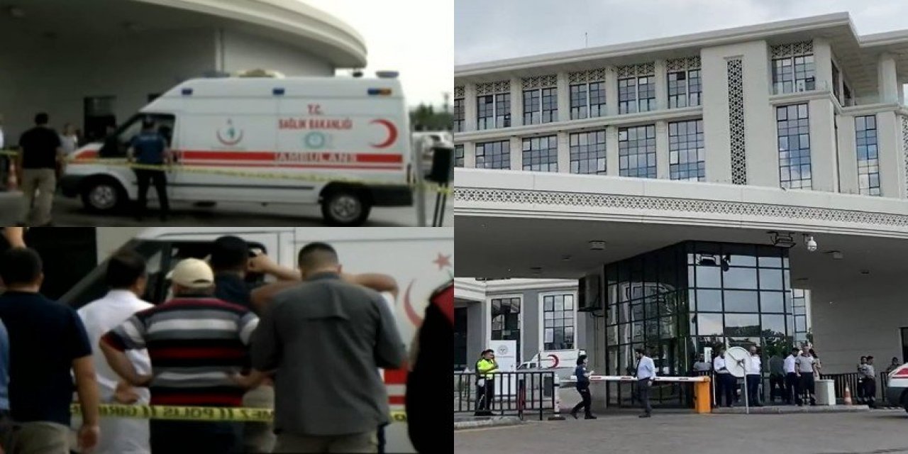 Sağlık çalışanı bakanlık önünde kendisini ambulansa kilitledi: 'Bakan gelmezse patlatırım'