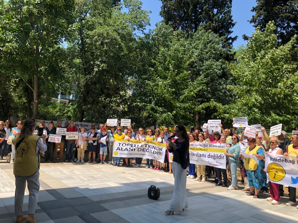 ÜSKÜDAR VALİDEBAĞ KORUSU NÖBETİNDE 365 GÜN BİTTİ