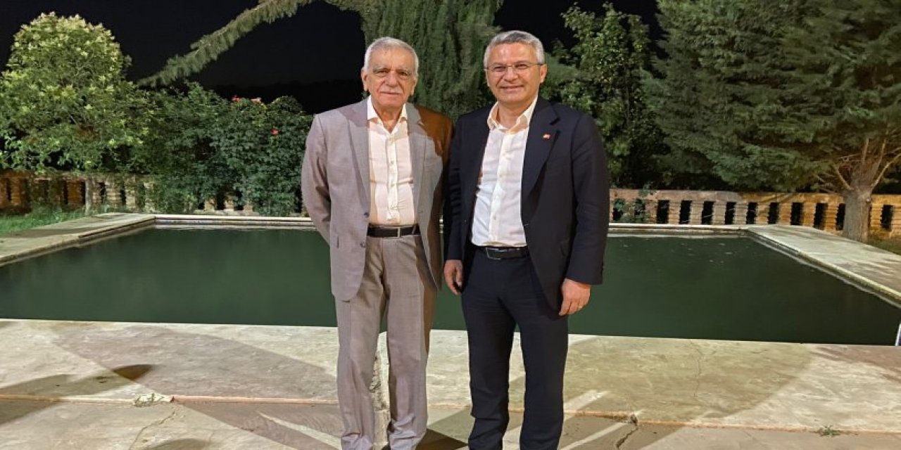 CHP'li Salıcı Mardin'de Ahmet Türk'le buluştu