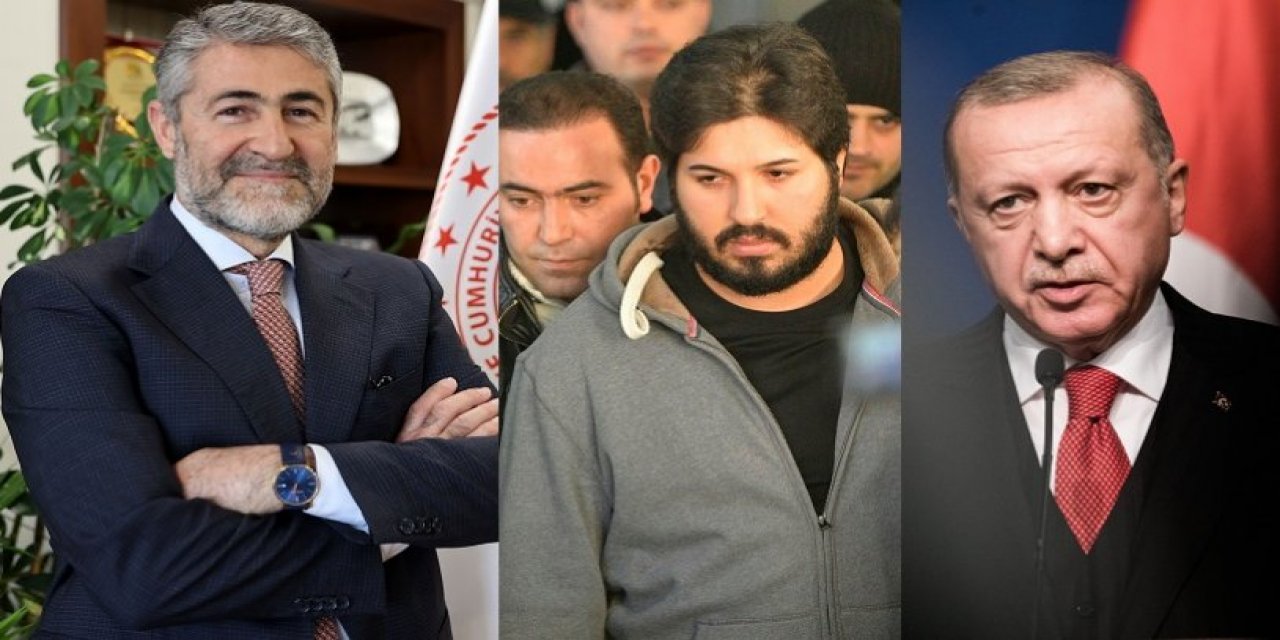 Nureddin Nebati, Reza Zarrab sorusuna cevap vermedi: Erdoğan'ı işaret etti!