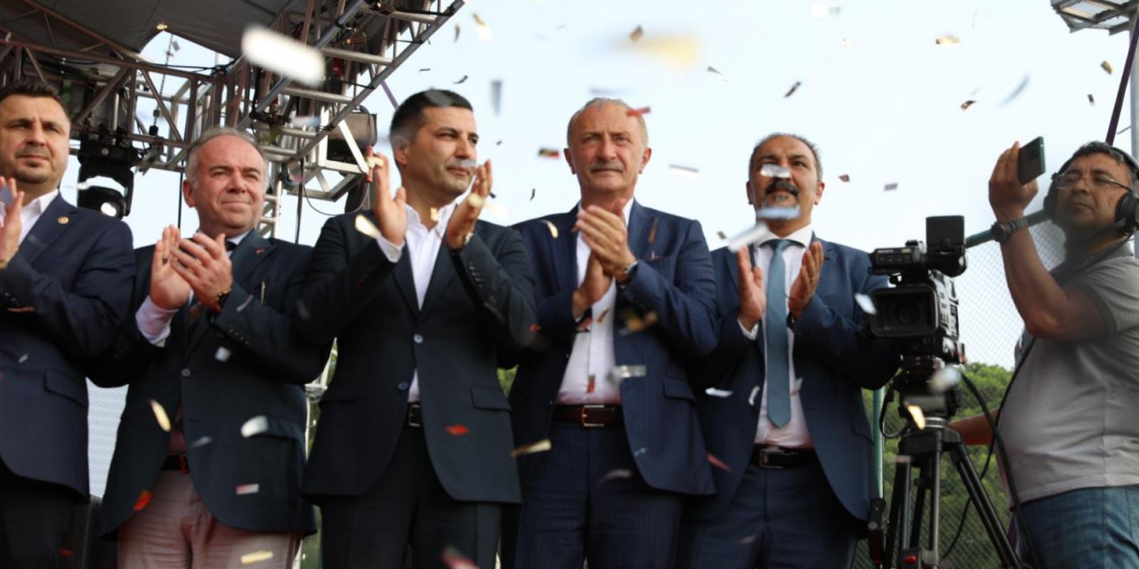 BAŞKAN ATABAY TEKSTİL PARK AÇILIŞ TÖRENİNE KATILDI