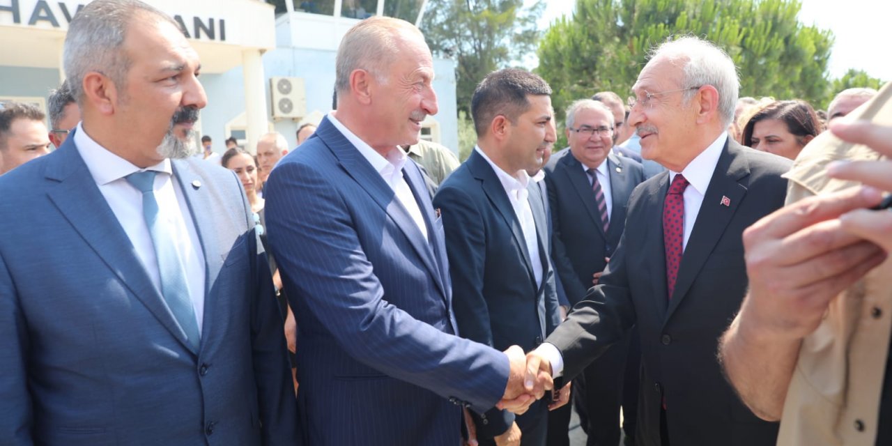 BAŞKAN ATABAY CHP GENEL BAŞKANI KILIÇDAROĞLU’NU KARŞILADI