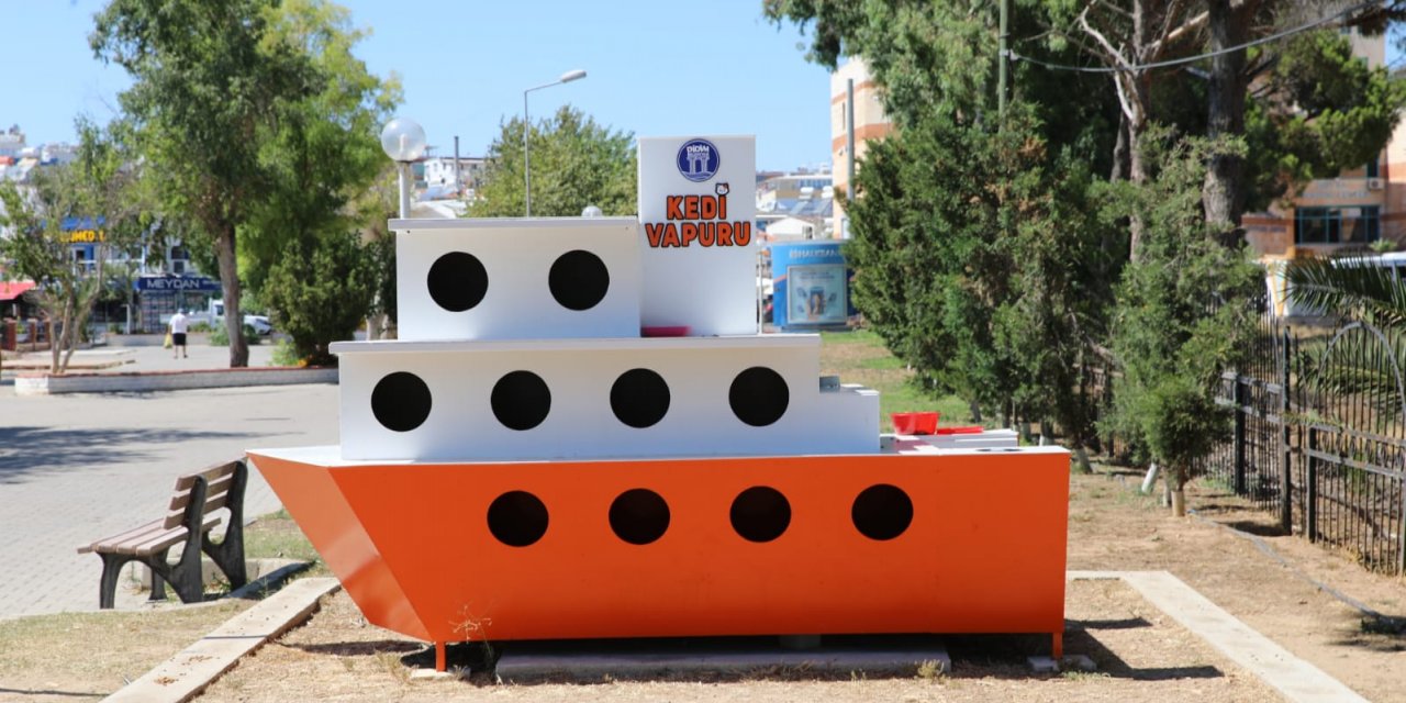 HURDA MALZEMELER DİDİM'DE CAN DOSTLAR İÇİN YUVA OLDU