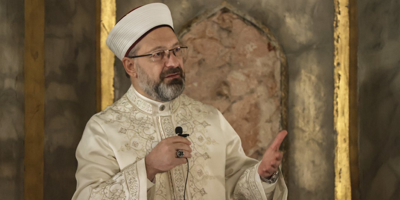 Diyanet İşleri Başkanı Erbaş'tan doktorları hedef alan imam hakkında ilk açıklama