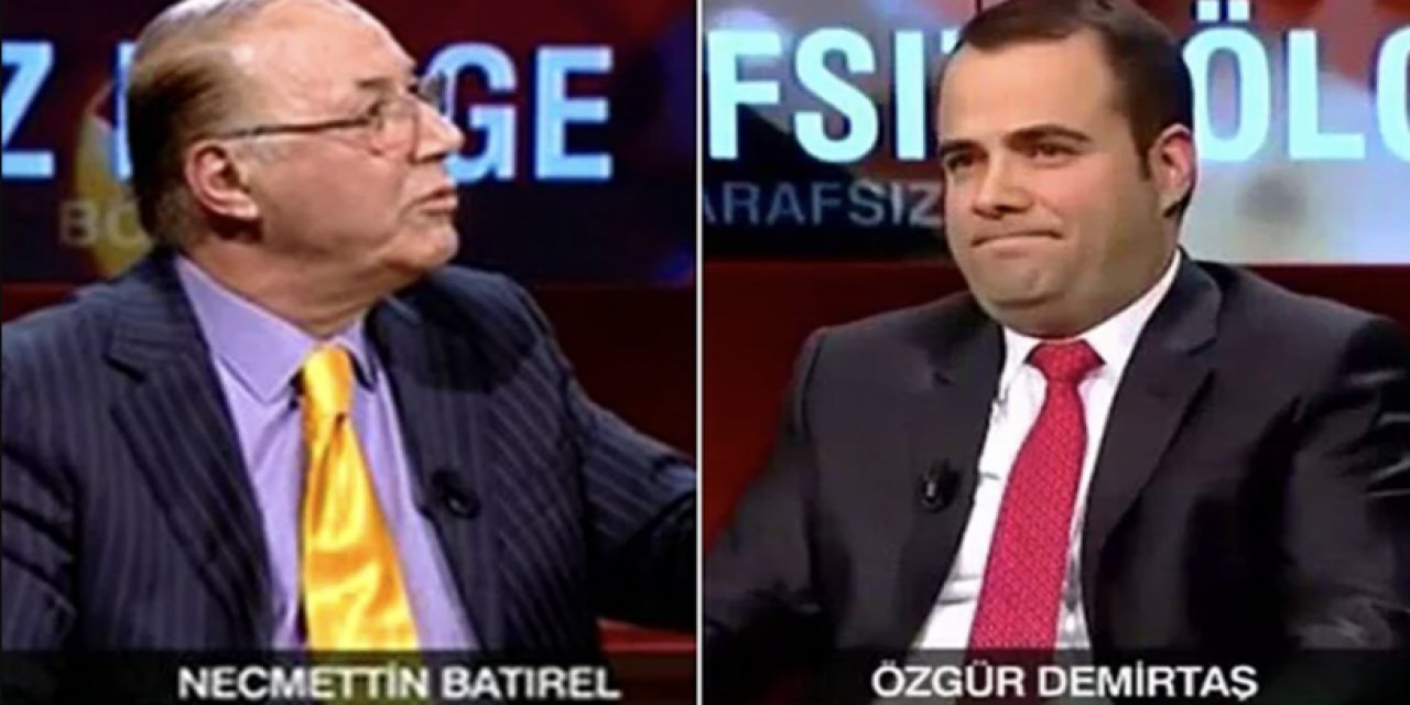 'Şakkadanak' lakaplı Necmettin Batırel'le Prof. Özgür Demirtaş'ın kavgasında yeni perde: 'Demek ki işin içindesin, otur yerine'
