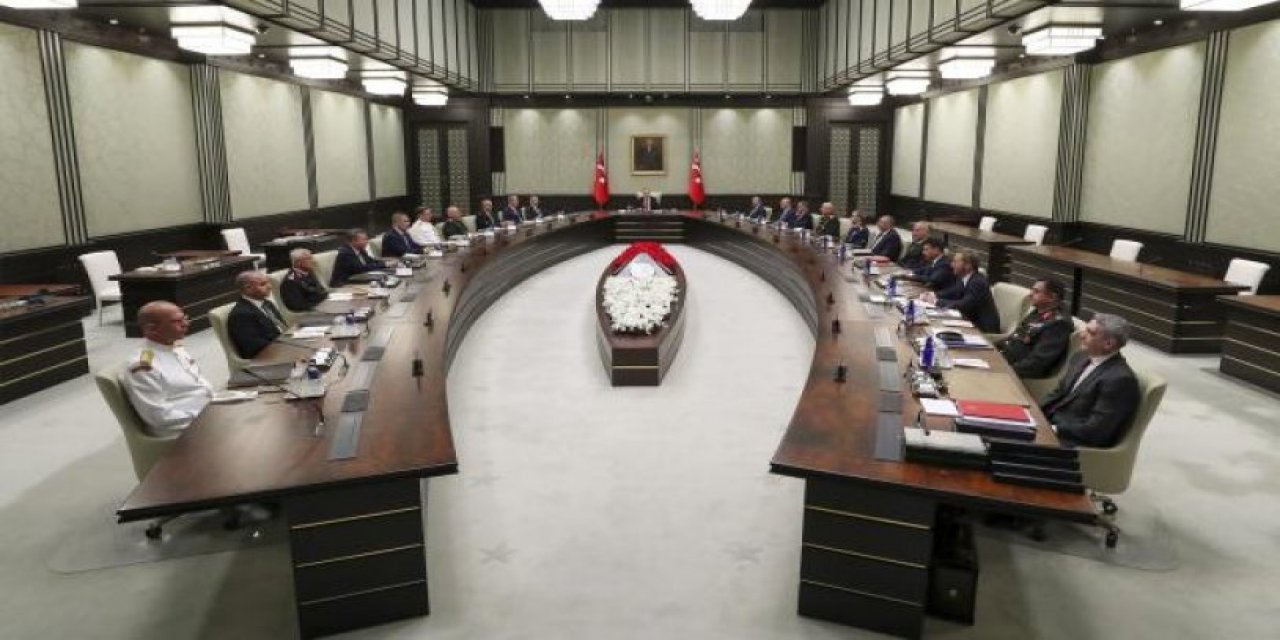 Kritik MGK toplantısı sona erdi: Yazılı açıklama yapıldı!