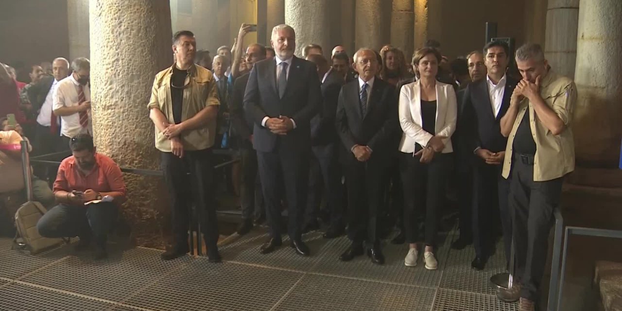 İBB’nin restore ettiği Yerebatan Sarnıcı yeniden ziyarete açıldı… İmamoğlu: Devletimizin, devletinin bir birimiyle yarıştığını herhalde dünyada ilk kez bize bu insanlar yaşatıyor