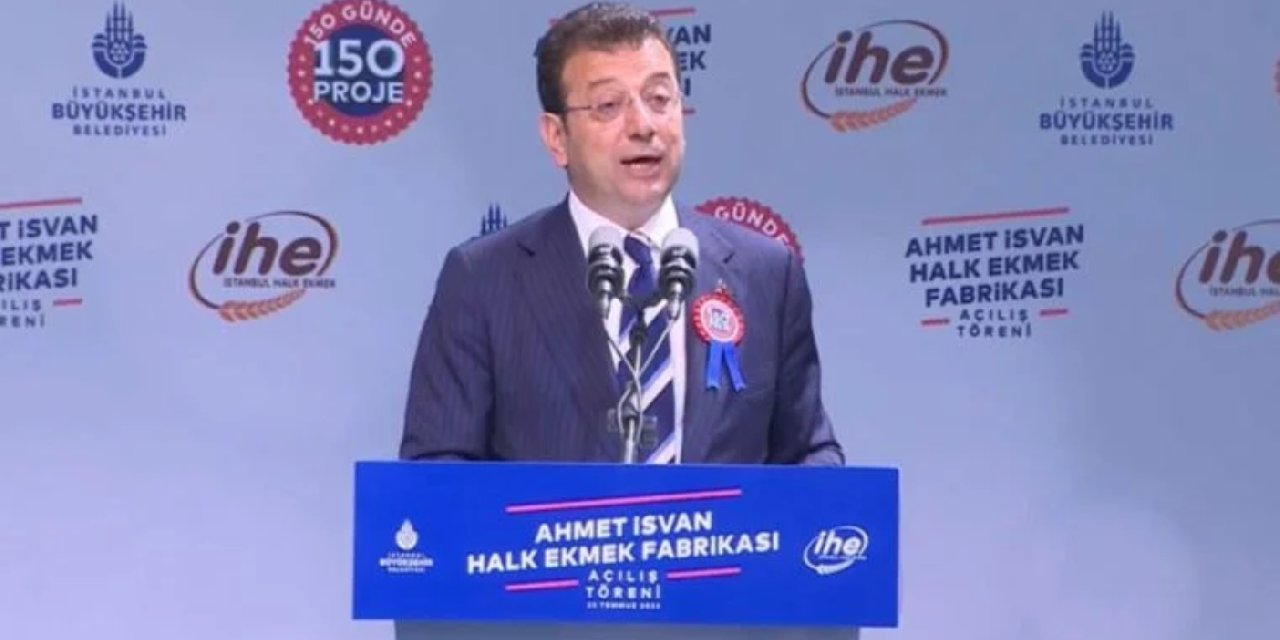 İmamoğlu: "Bu şahane ülke artık ehil eller tarafından yönetilmiyor"