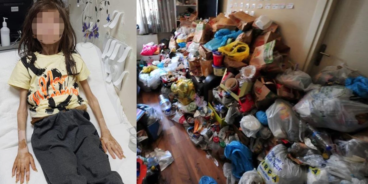 Çöp evde yeğenini kilitli tutan kadının ifadesi ortaya çıktı