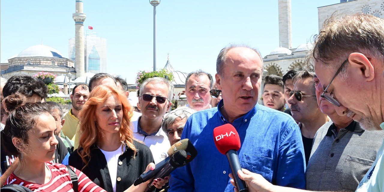 İnce 6’lı masaya seslendi: “Aday bulamıyorsanız Muharrem İnce burada”