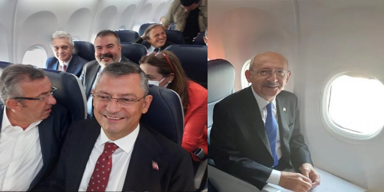 'Anamuhalefet uçağı' havalandı: Kılıçdaroğlu ve 120 milletvekili aynı uçakta