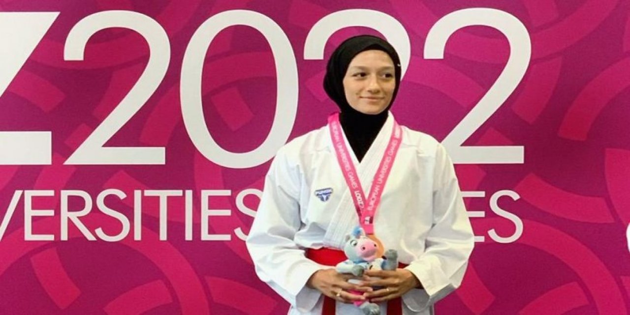 Milli Karateci Selva Nur Akkurt, Avrupa Şampiyonası’nda 3. oldu