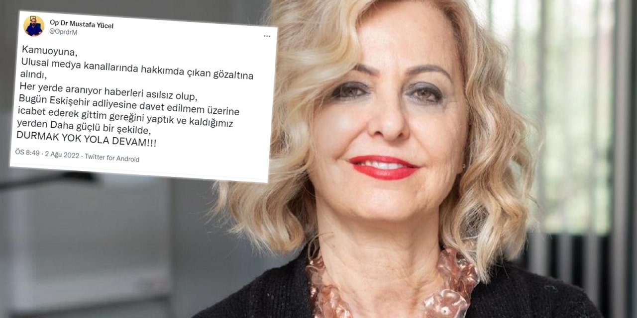 Prof. Dr. Esin Davutoğlu Şenol’u ölümle tehdit ettiği ileri sürülen şüpheli serbest bırakıldıktan sonra paylaştı: Durmak yok yola devam