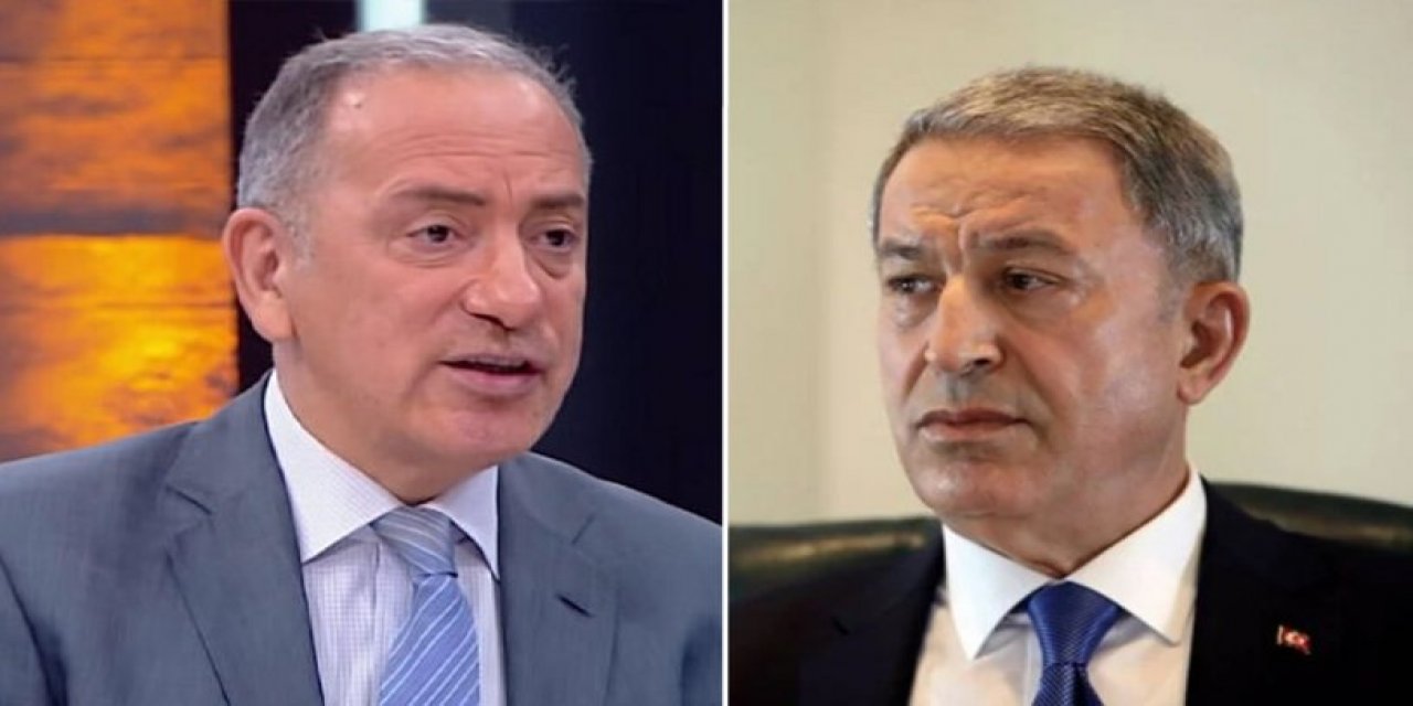 Fatih Altaylı, Hulusi Akar'a tepkili: Vallahi de demiş, billahi de demiş