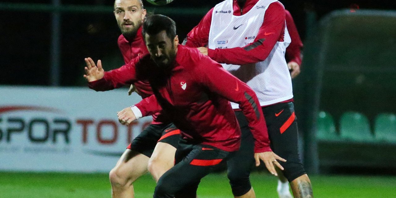 A Milli Takım'da Rusya maçının hazırlıkları sürüyor