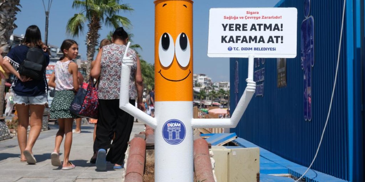 DİDİM BELEDİYESİ HURDALARI GERİ DÖNÜŞTÜREREK ÖRNEK OLURKEN KENTİ DE GÜZELLEŞTİRİYOR