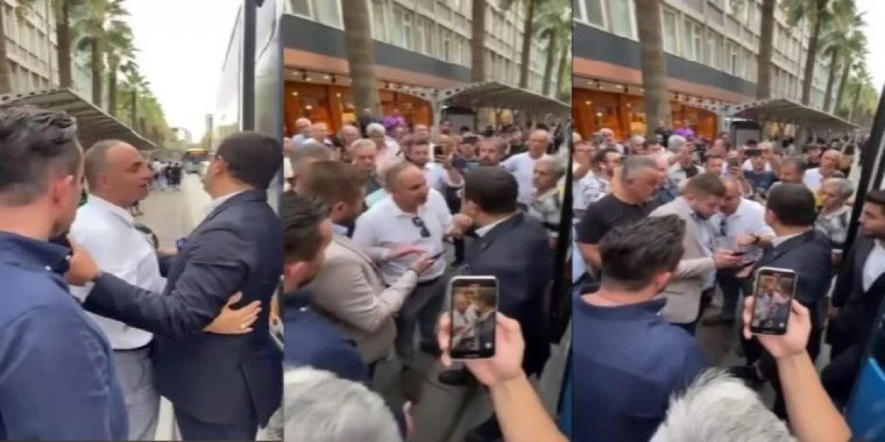 DEVA Partisi Genel Başkanı Ali Babacan’ın konuşmasına polis engeli