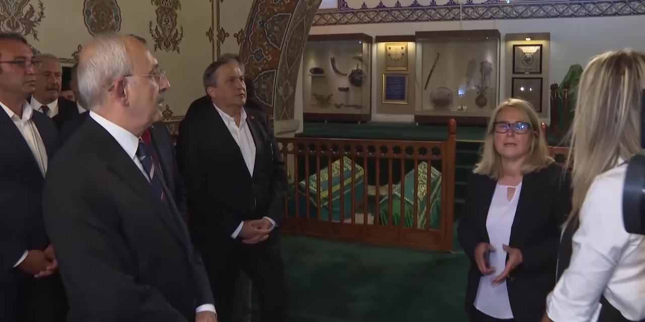 KEMAL KILIÇDAROĞLU, HACI BEKTAŞ-I VELİ’NİN TÜRBESİNİ ZİYARET ETTİ