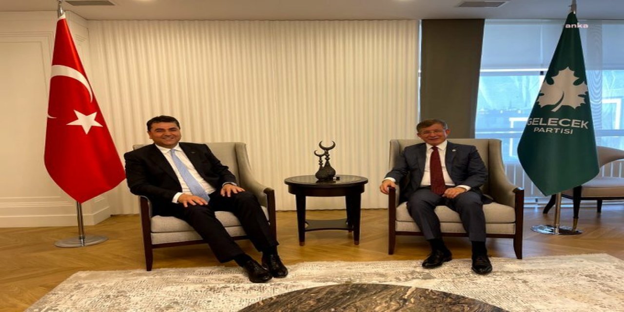 GÜLTEKİN UYSAL, AHMET DAVUTOĞLU'NU ZİYARET ETTİ