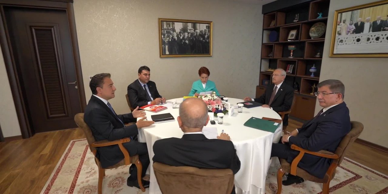 ALTI LİDERİN ALTINCI BULUŞMASINDAN İLK GÖRÜNTÜLER