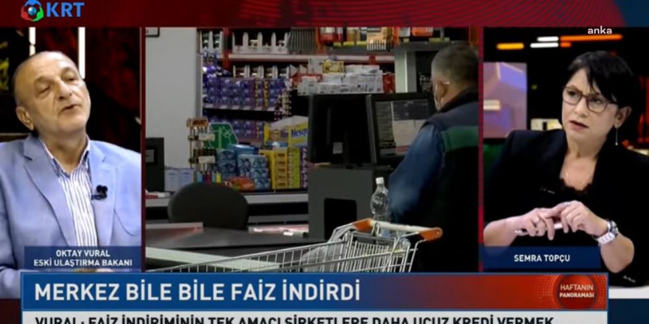 OKTAY VURAL: MERKEZ BANKASI ENFLASYONLA MÜCADELEYİ GERİ PLANA ATIP DURGUNLUKLA MÜCADELEYİ ÖNE ALDI