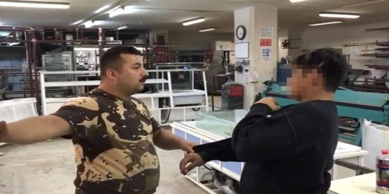 İsyan ettiren görüntü... Beyin ameliyatı olan çocuğa dayak ve işkence! Kahkaha atıp kayda aldırdı...