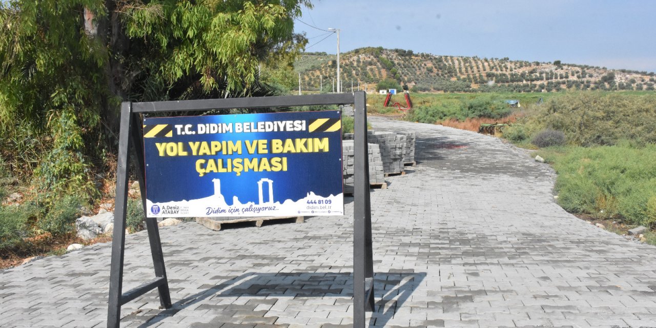 DİDİM'İN HER KÖŞESİ BAŞKAN ATABAY İLE HİZMETE KAVUŞUYOR