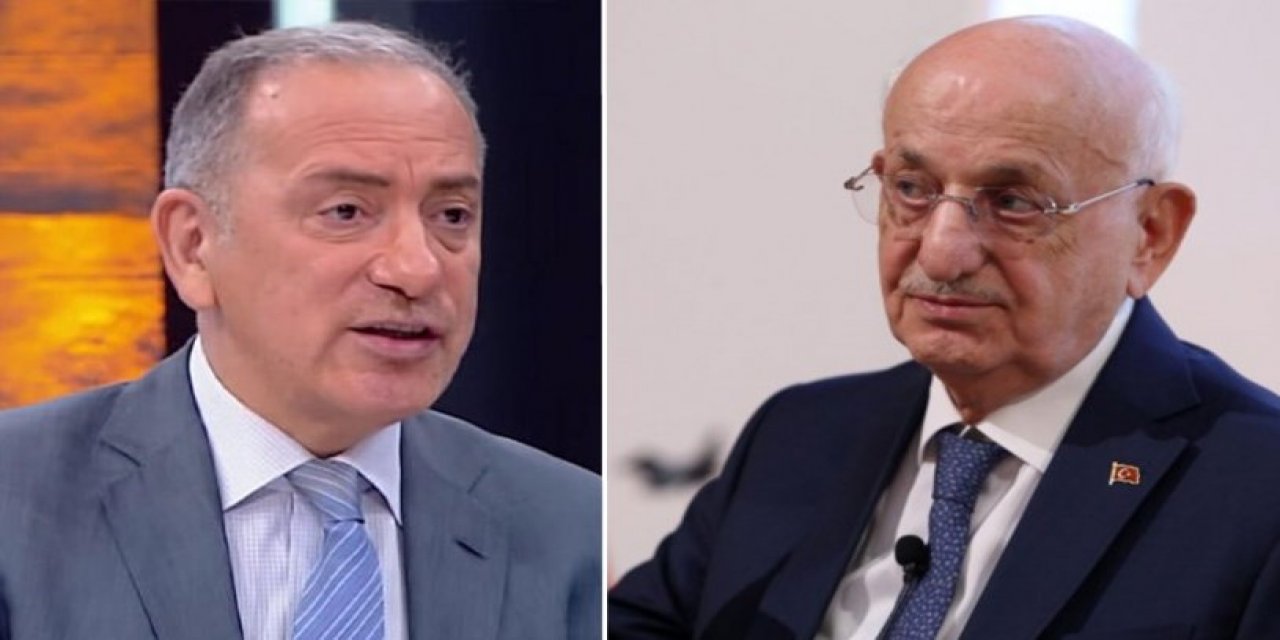Fatih Altaylı'dan eski TBMM Başkanı İsmail Kahraman'ın sözlerine tepki: Alçakça niyeti herhalde sezinliyorsunuz