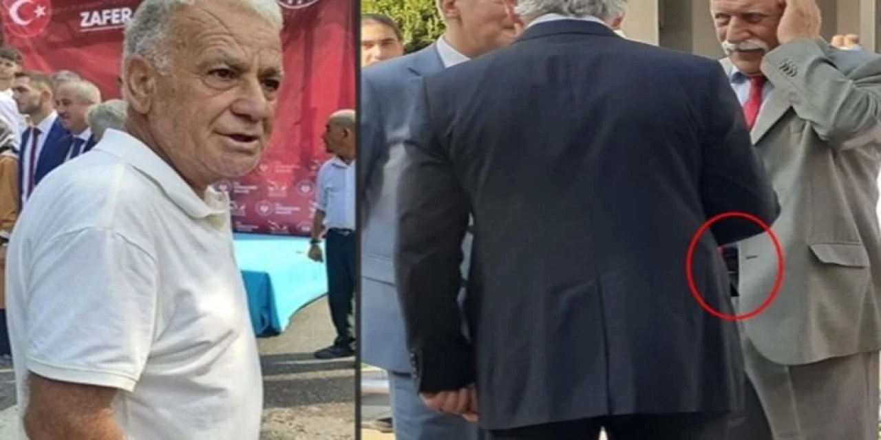 30 Ağustos tören alanında 'Nerde o AK Parti milletvekilleri, karnımız aç' dedi, polis engelledi