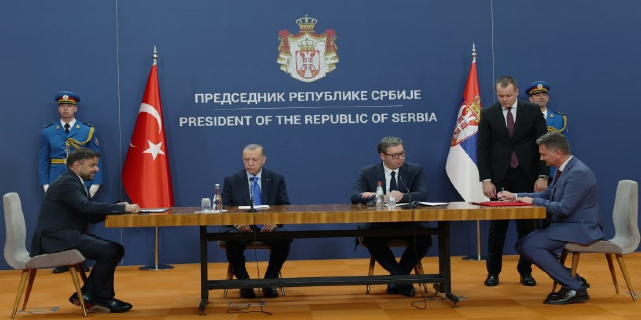 Erdoğan'dan Belgrad'da Batı'ya mesaj: Rusya'yı hafife alanlara söylüyorum, yanlış yapıyorsunuz