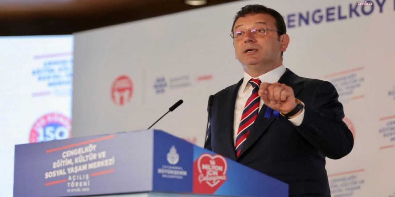 İmamoğlu: AK Parti'nin teşkilatlarına çocuklarınızı, gençlerinizi emanet etmeyin
