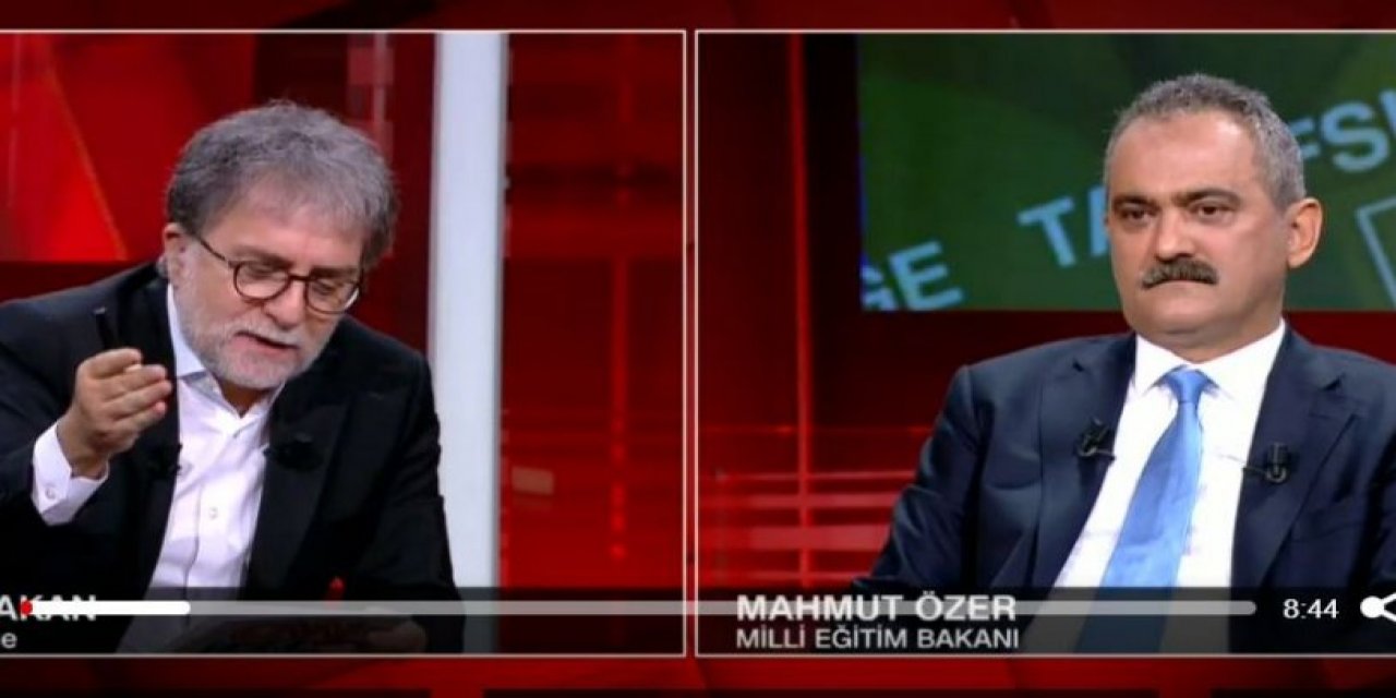 Bakan Özer CNNTürk'te kariyer sınavını savundu, öğretmenlerin tepkisi sosyal medyada gündem oldu