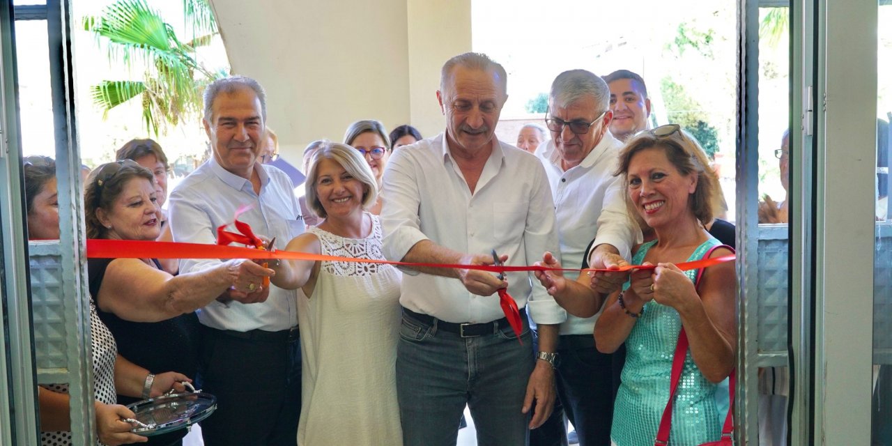 DİDİM BELEDİYESİ KURSİYERLERİNİN SERGİSİ AKBÜK'TE AÇILDI