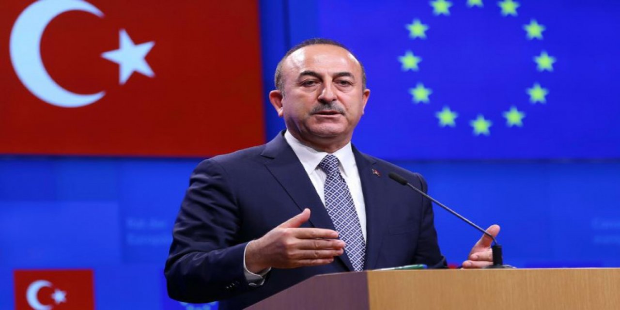AB'den Çavuşoğlu'na mektup: Gerilimi yükseltiyorsunuz