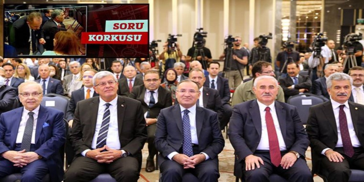 Bekir Bozdağ’ın basın danışmanı Bilal Çetin’den muhabire skandal engelleme: 'Hanımefendi soru sormayın...'