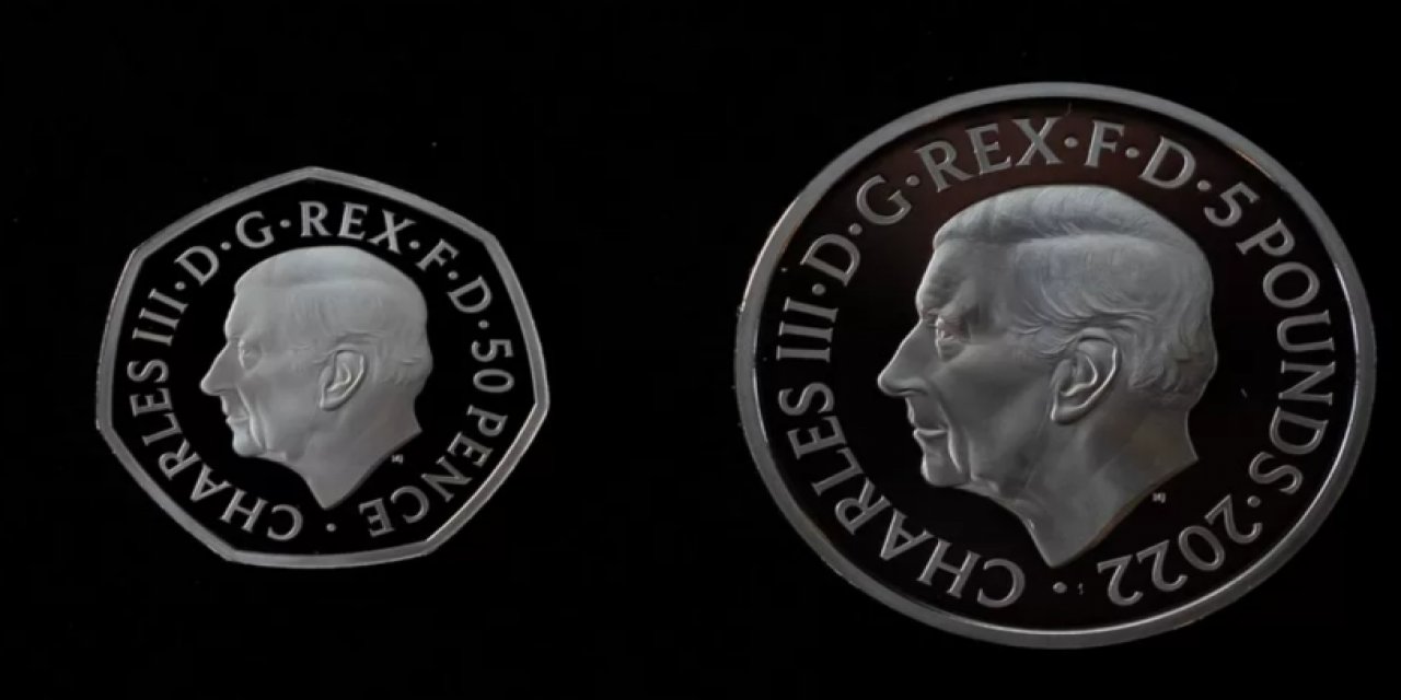 Kral Charles'ın portesinin yer aldığı ilk madeni paralar tanıtıldı