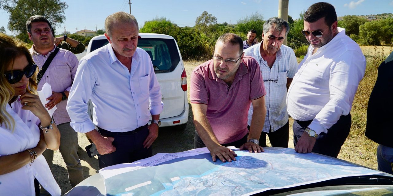 AYDIN BÜYÜKŞEHİR BELEDİYESİ VE DİDİM BELEDİYESİ ÇALIŞIYOR, DİDİM'İN ALTYAPI SORUNLARI SON BULUYOR