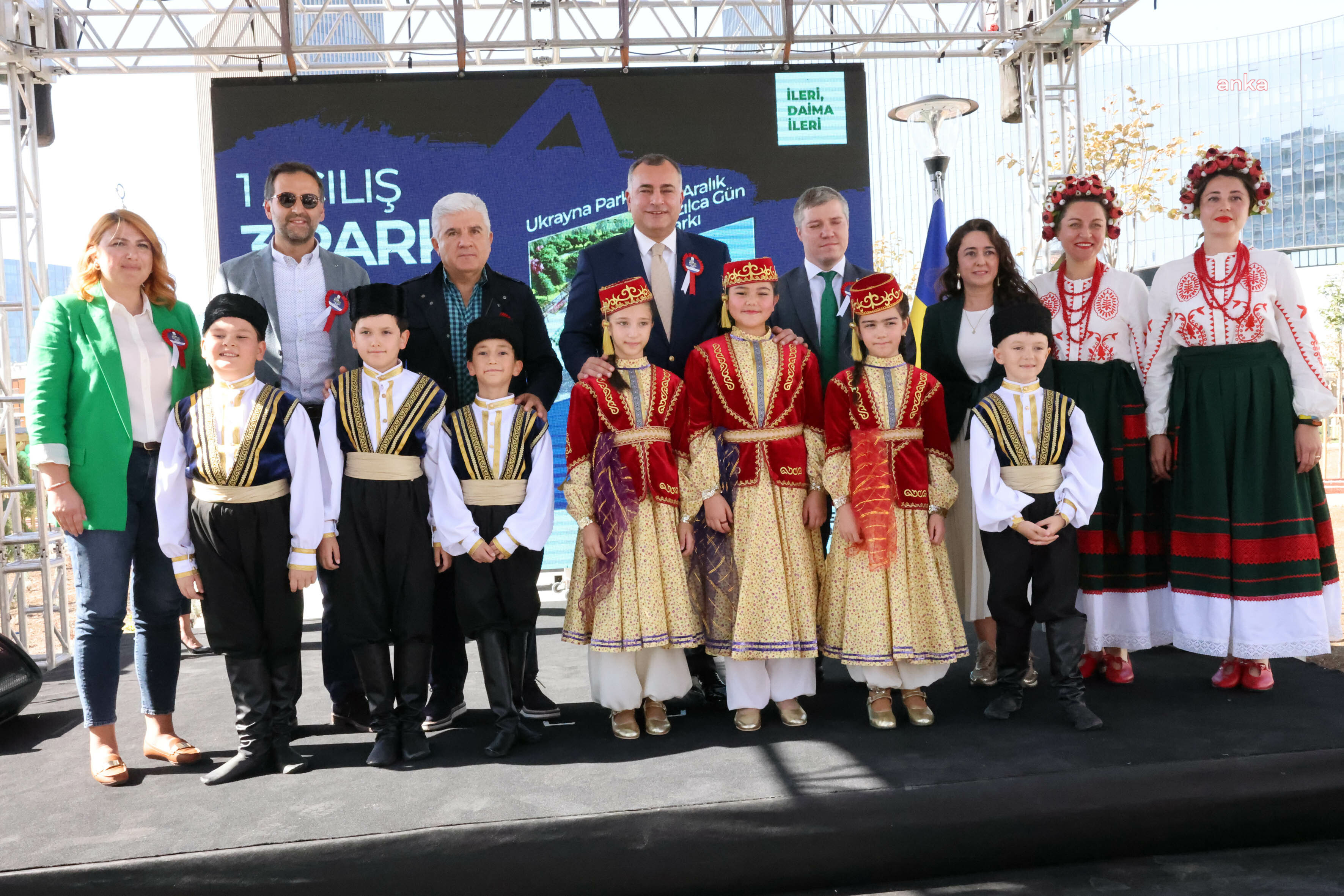 Çankaya Belediyesi 3 Park Yapımını Tamamladı, Parklardan Birinin Adı Ukrayna Parkı