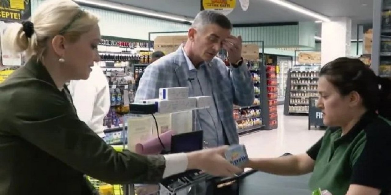 Alışverişe ayırdığı para yetmedi: İYİ Partili Ümit Dikbayır market kasasında kaldı