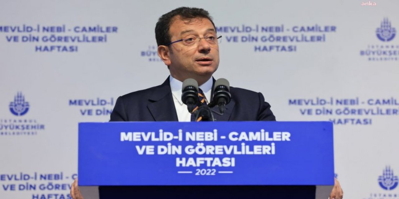 İmamoğlu: Toplumsal meselelerde hakikatin ve adaletin yanında olmak, vicdani ve ahlaki bir ödevdi