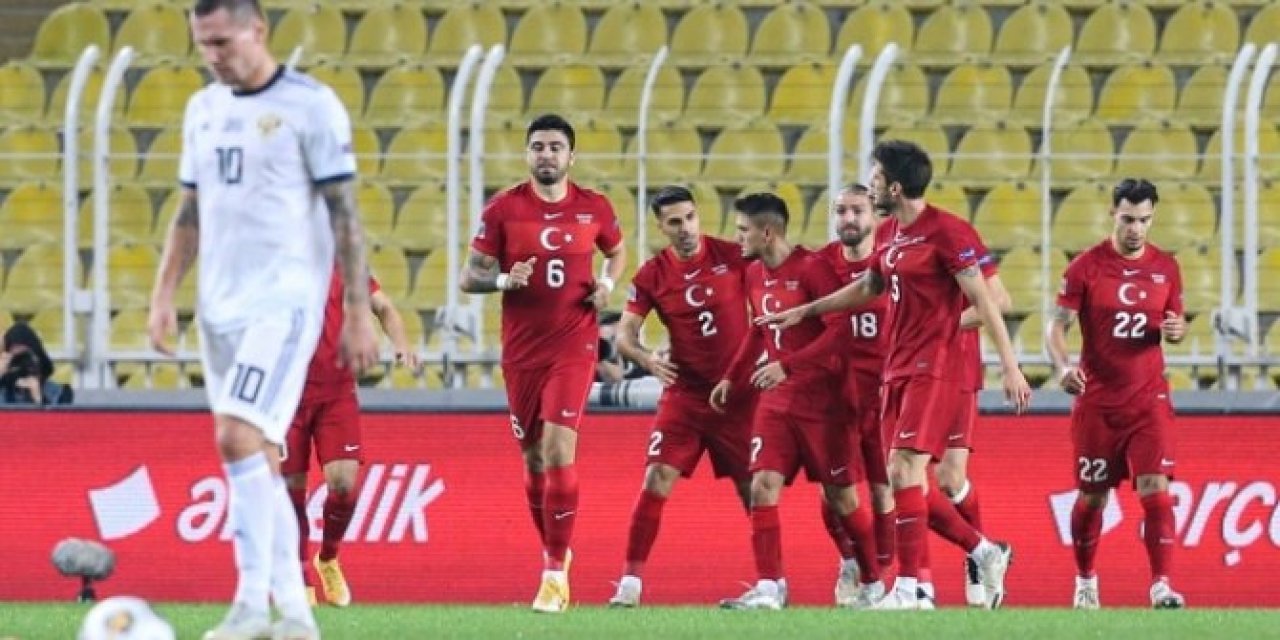 UEFA Uluslar B Ligi 3’üncü Grup’ta Türkiye, sahasında Rusya’yı 3-2 mağlup etti. 