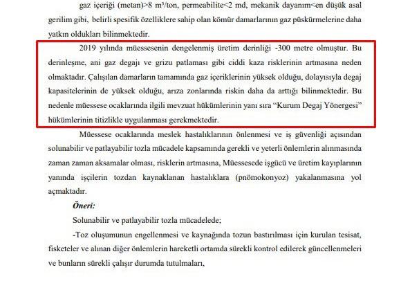 Bartın’daki maden ocağında Sayıştay patlama uyarısında bulunmuş