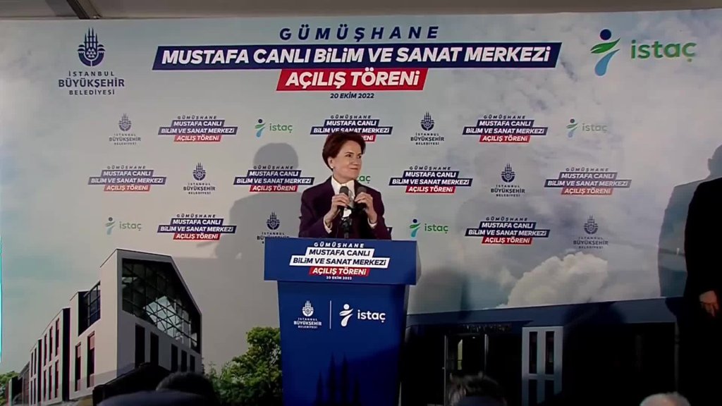 Meral Akşener, Gümüşhane Mustafa Canlı Bilim Ve Sanat Merkezi’nin açılışına katıldı: “Ne mutlu Mustafa Canlı gibi bir isim bırakmaya”