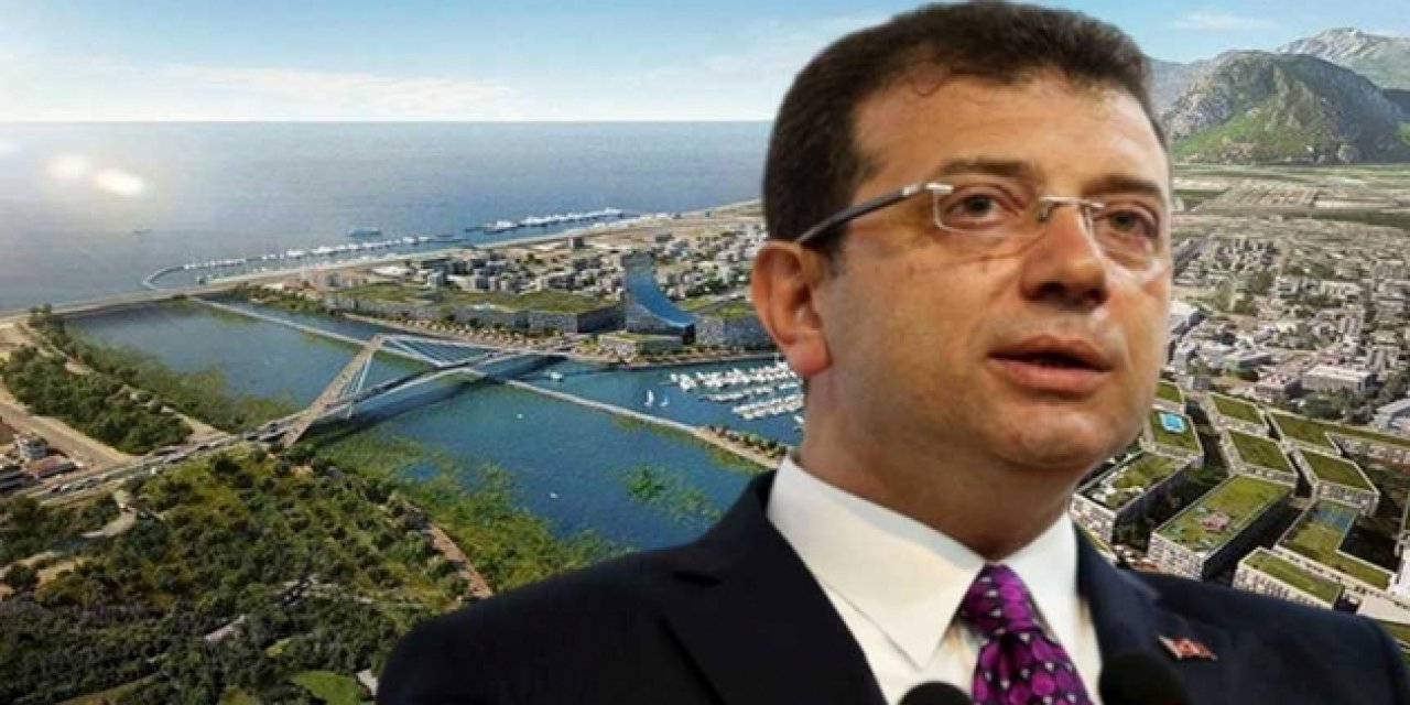 Ekrem İmamoğlu'na "Kanal İstanbul" soruşturması! Bölücülükle suçlanıyor...