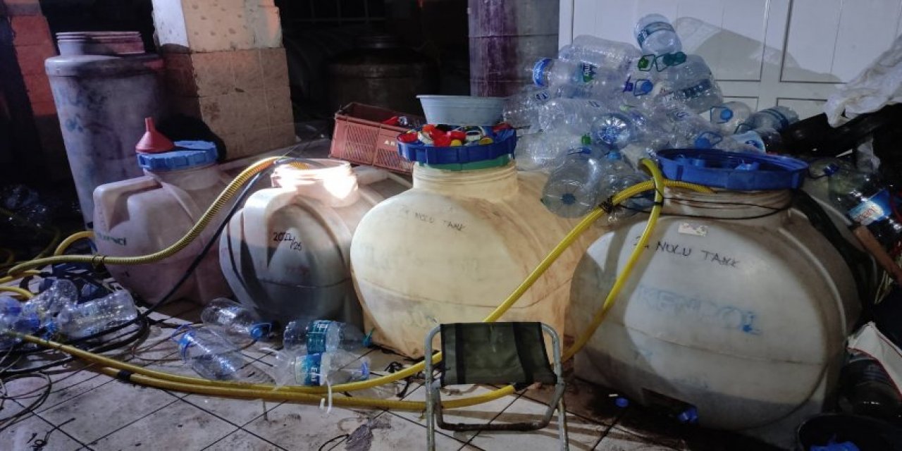 Tekirdağ'da 281 ton kaçak içki ele geçirildi