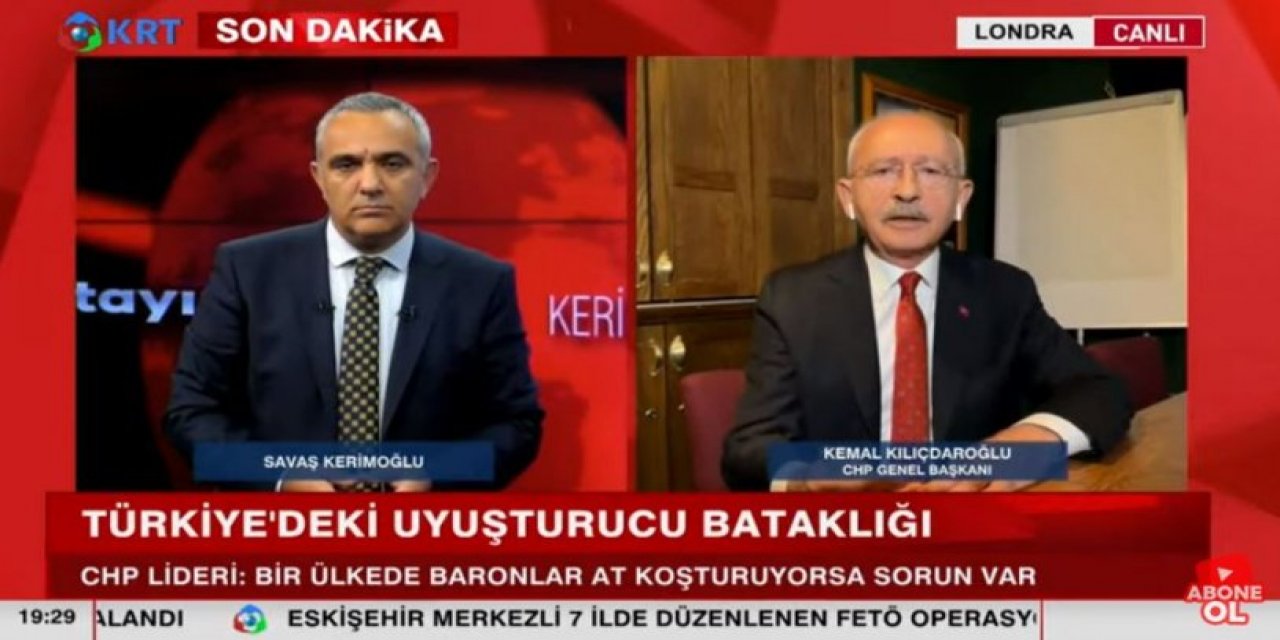Kılıçdaroğlu: Erdoğan güya sigaraya karşı ama uyuşturucu parasında sorun yok