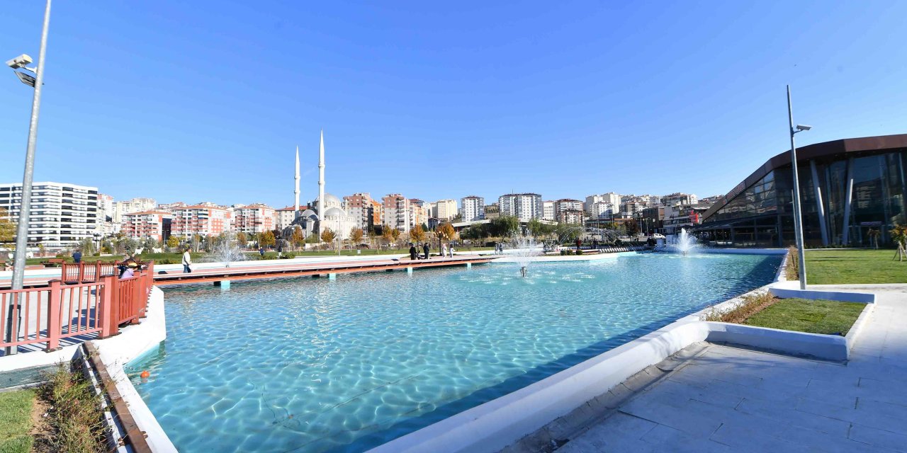 Ankara Büyükşehir, “Kelebeksu Parkı”nı yenileyerek hizmete açtı