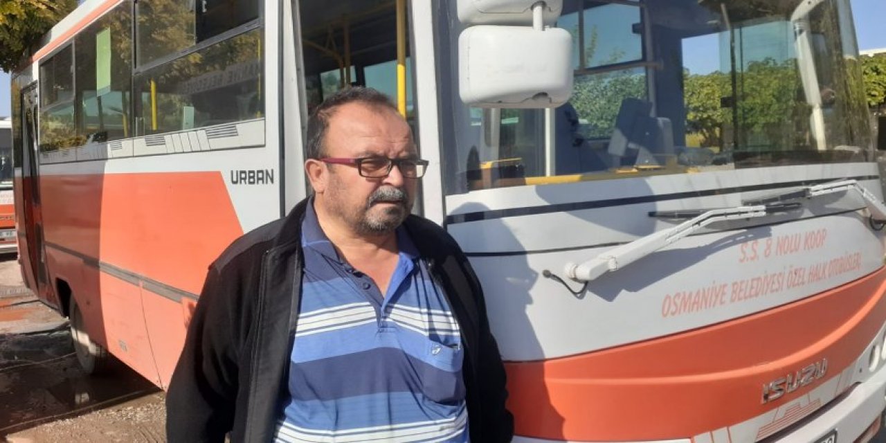 Özel halk otobüsü şoförü: 'Mazot şu an 26-27 lira, işin içinden çıkamıyoruz'