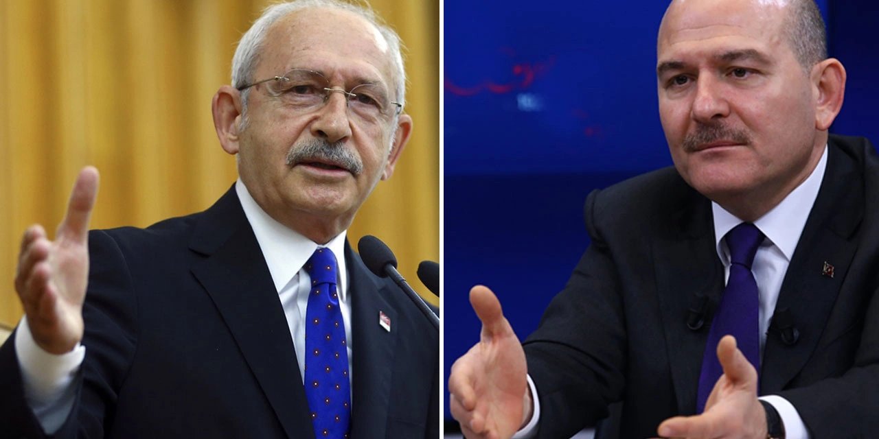 'Onursuz' tweeti mahkemelik oldu: Kılıçdaroğlu’ndan Soylu’ya 5 kuruşluk dava